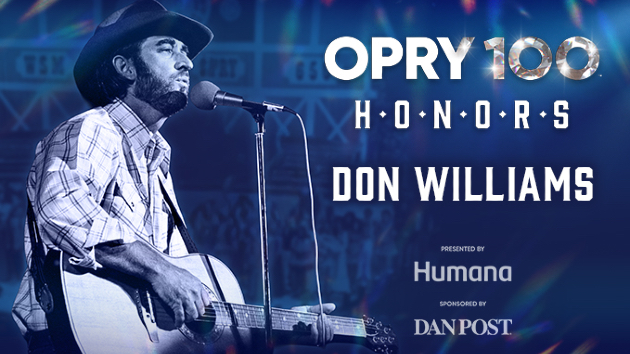 Keith Urban and Trisha Yearwood lead 'Opry 100 Honors Don Williams'
